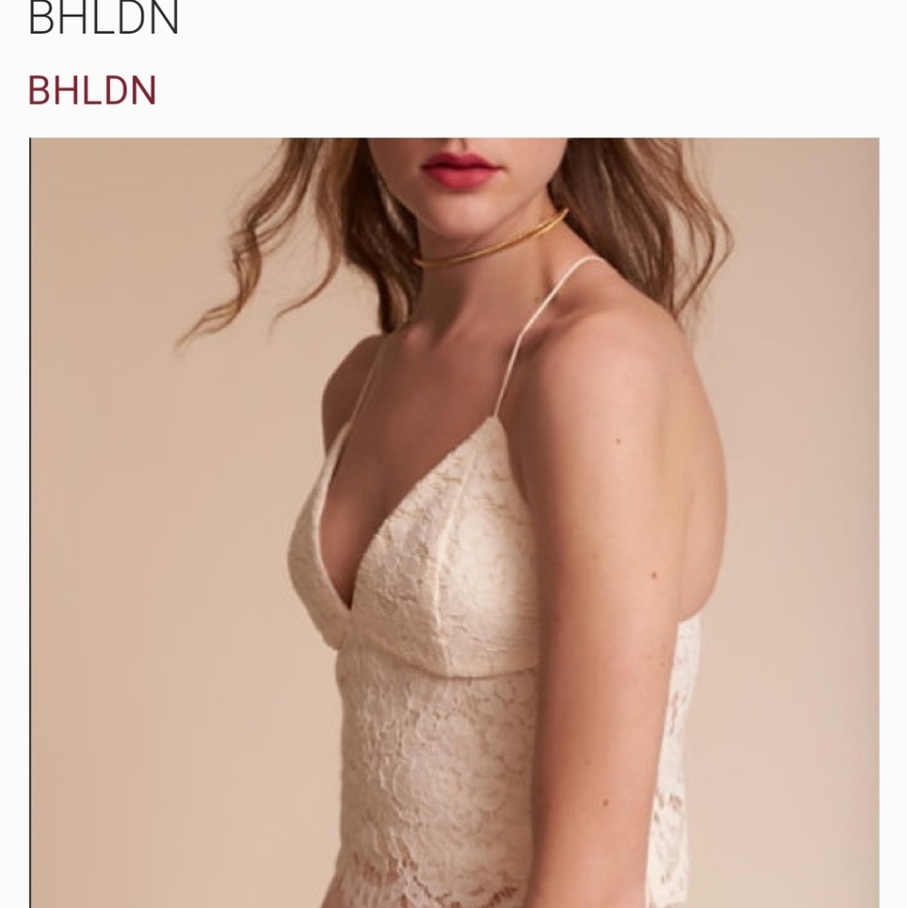 Poppa Lace camisole top BHLDN, US 10.